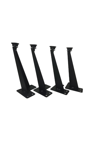 4 Adet Dekoratif Metal Tv Ünitesi-sehpa-mobilya Ayağı