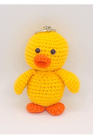 Amigurumi Ördek Anahtarlık