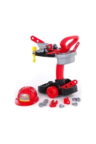 Meslek Setleri - Mekanik- Tekerlekli Tamir Seti Tezgahı 51 Cm - 27 Parça