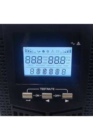 Enerjitem 1 Kva Ups,220,230,240 V,2 Tane 7 Ah Akülü