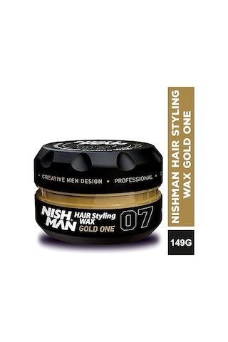 Saç Şekillendirici Wax 07 Gold One, 150 Ml Tüm Saç Tipleri Ekstra Güçlü, Islak Ve Parlak Görünüm