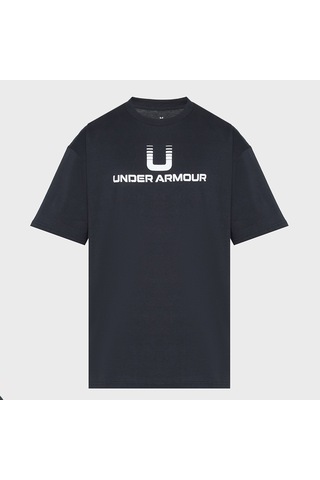 Under Armour Heavyweight U Logo Erkek Siyah Tişört SIYAH