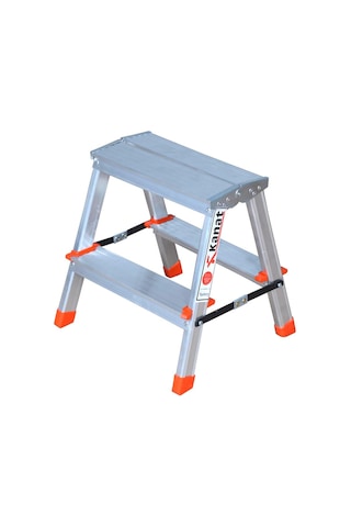 Kanat Alüminyum Çift Çıkışlı Katlanabilir Merdiven