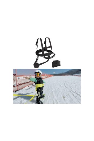 Dolıty Snowboard Eğitimi Yeni Başlayanlar Için Çocuklar Siyah Siyah
