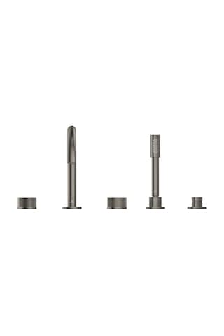 Grohe Atrio Private Collection 25226AL0 5 Delikli Küvet Bataryası Antrasit