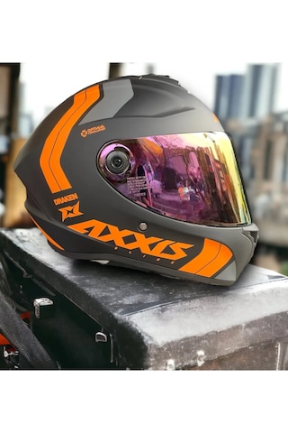 Draken S Bombs A2 Mat Gray Mat Fluor Orange