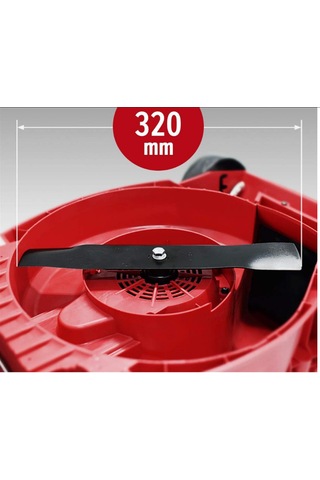 Powerworks P24LM32K2 24V-2AH Tek Akü 32 CM Akülü Çim Biçme Makinesi