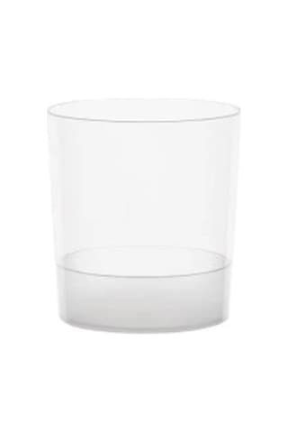 Plastik Yuvarlak Viski Meşrubat Bardağı 155 Cc 10 Lu