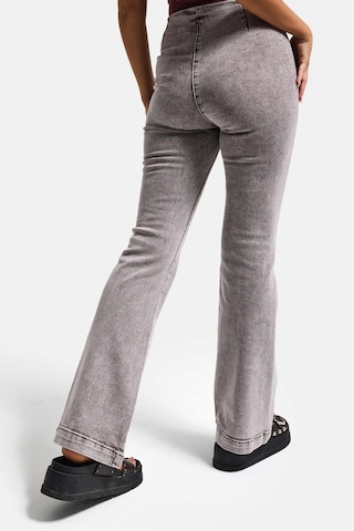 it's basic Kadın Gri 3s6-158 Flare Fit Esnek Kumaş Denim Jean