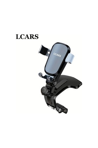 Boatshop1 Gri Lcars Araba Gösterge Paneli Telefon Tutucu 360 Derece Ayarlanabilir Kaymaz Silikon Kelepçe Tüm Telefonlar Icin Dayanıklı Abs