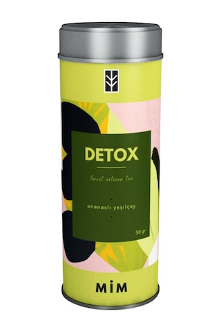 Mim Tea Detox Tea Ananaslı Yeşil Çay 50 G