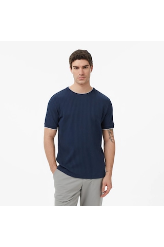 Nautica Regular Fit Erkek T-shirt V65370t Lacivert
