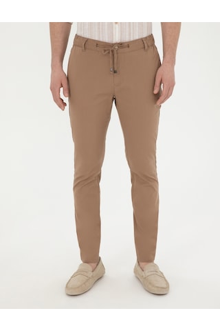 Pierre Cardin Erkek Pantolon Kanvas-chino 50285534-vr197 Sütlü Kahverengi