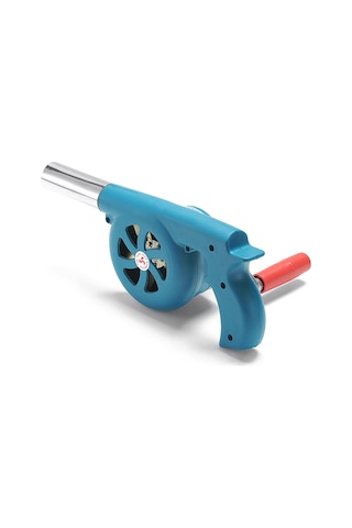 Jeehugo Dışarıda Manually Çalışan Yangın Açıcı Blower, Kamp Ve Barbekü İçin Taşınabilir Yardımcı Aygıt, Mavi Renkli Çok Renkli
