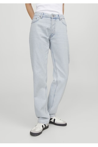 Jack & Jones Kadın Straight Fit Jean - Seoul 12248129 Light Blue Denim Mavi