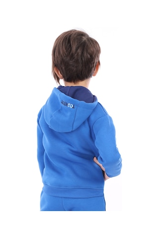 Toontoy Unisex Çocuk Nakışlı Hırka Saks