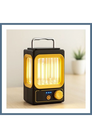 Buradabulabilirsin Nostalji Solar Lamba - Usb Şarjlı 1500mah Bbz