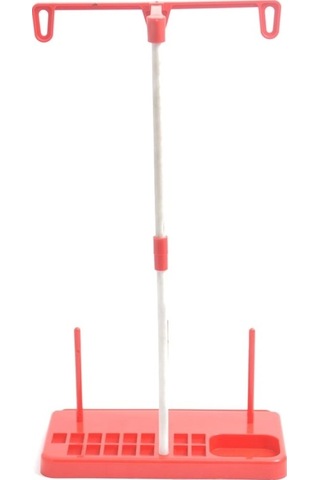 Ev Tipi Dikiş Makinesi Kırmızı Plastik Çardak Seti / Ts-500