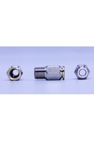 1/4" - 3/8" Erkek Npt Konnektör