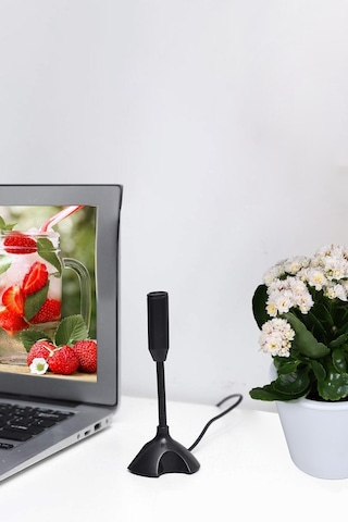 Thentech Video Konferans Görüşmelerinde Yayınlarda Ve Oyunlarda Kullanılabilir Usb Mikrofon