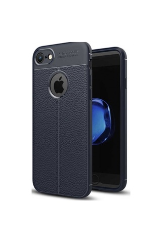 Apple Uyumlu iPhone 6 Plus-6S Plus Deri Görünümlü Lux Niss Silikon Kilif 457123062