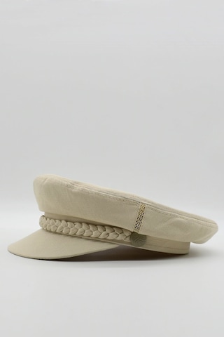 Külah Kadın Kaptan Şapka Yazlık Baker Boy Cap - Bej - 55 Cm Bej