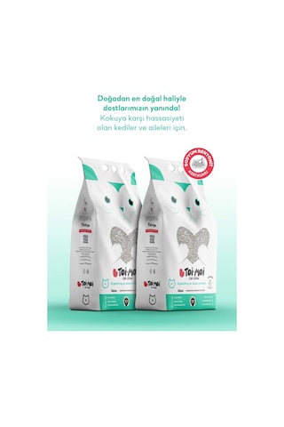 Toi Moi Kokusuz Sodyum Bentonit Kedi Kumu 2 x 5 L