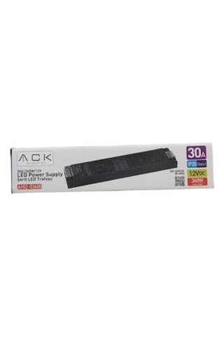 Ack Led Trafosu 30a 12v 360w Slim Led Trafosu Ay-0203600