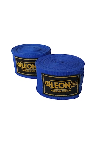 Leon Elastik Boks, Kick Boks Ve Muay Thai Bandajı 7 Metre Mavi