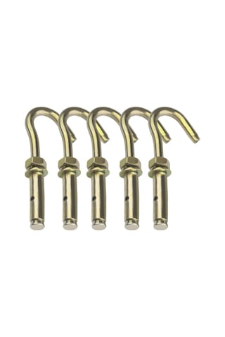 Genişleme Vidası, Paslanmaz Çelik Genleşme Cıvataları, Vidalar, Açık Genişleme Kancası Genleşme Ankraj Cıvatası, M10100 90 12 x 100 MM