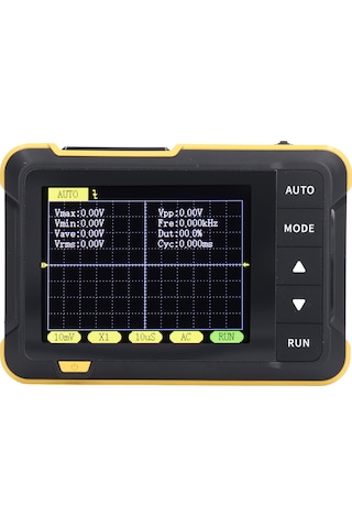 Gajeena Fnırsı Dso152 El Tipi Osiloskop - 200k Band Genişliği, 2.5ms/s Örnekleme Hızı, 2.8" Ekran, 1000mah Batarya, Yüksek Voltaj Ölçümü