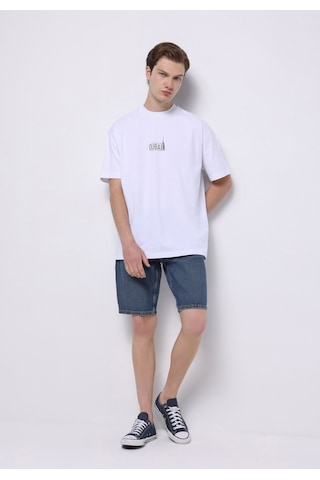 Colin's Colins Regular Fit Orta Bel Düz Erkek Koyu İndigo Jean Şort Cl1077203 Q1.v1 Dn44641 Denim