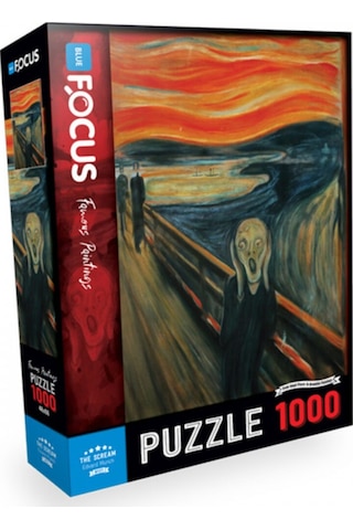 Blue Focus 1000 Parça Puzzle - Çığlık