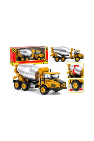 Die Cast Mini İnşaat Aracı Mikser Nhr