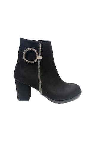 Bianca 124 Süet Trend Fashion Kadın Bot Siyah