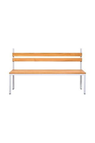 Ayakkabılıksız 4 Ayaklı Tek Taraflı Bank, Kanca Şeritli Bank, 7 Kanca, 150x43x170 Cm, Spor Bankı