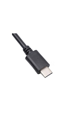 Type-C Ethernet Kablo Dönüştürücü Sadece Windows V Android Uyumlu-Siyah