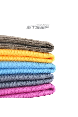 Steep Ultimate Mikrofiber Temizlik Bezi Renkli Soft Touch Bez 40x40 Cm