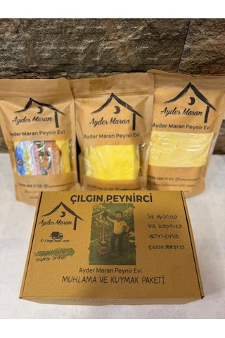 Ayder Maran Gıda Muhlama ve Kuymak Seti