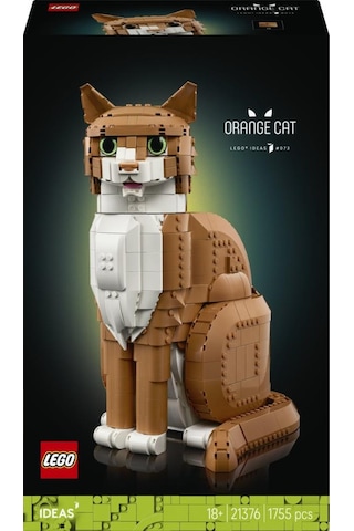 Lego 21376 Ideas Turuncu Kedi