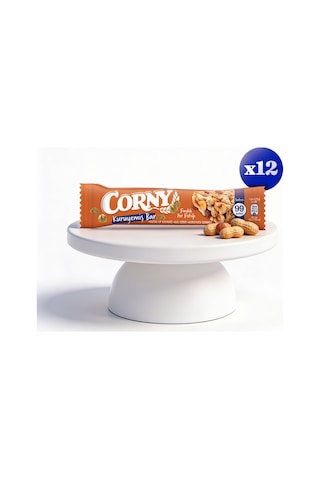 Fındıklı Yer Fıstıklı Doğal Lif Kaynağı Kuruyemiş Bar 20g X 12 Adet