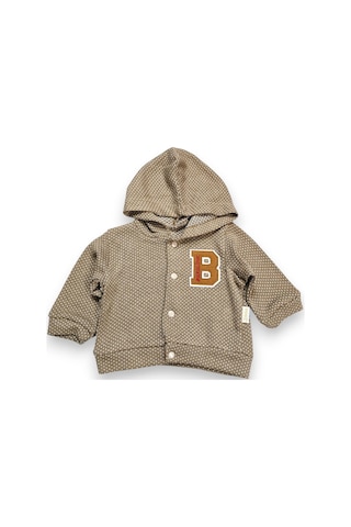 Hırkalı Erkek Bebek Takım kahverengi