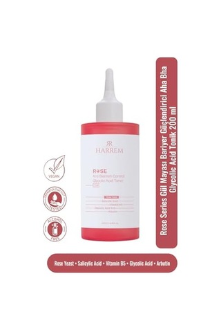 Series Gül Mayası Bariyer Güçlendirici Aha Bha Glycolic Acid Tonik 200 Ml