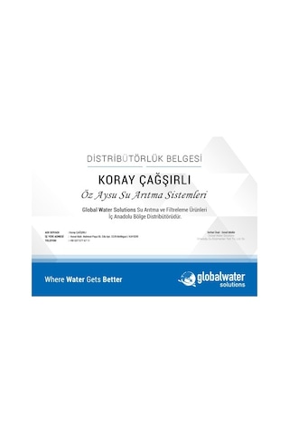 Purefer Tatlandırıcı Post Carbon Filtre