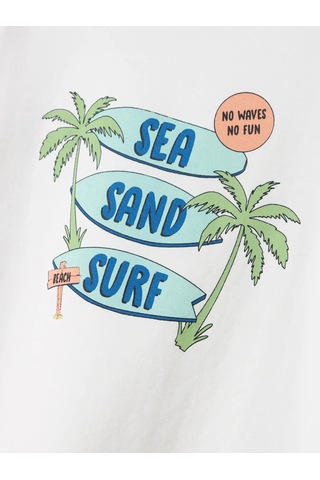 Name It Nmmvux Ss Top Erkek Çocuk T-shirt 13227488 Beyaz