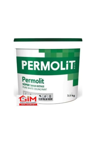 Permolit Tavan Boyası 3.5 KG