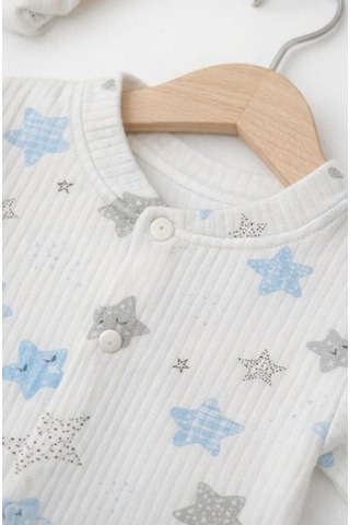 Baby Corner Bebek Pijama Takımı Ekru