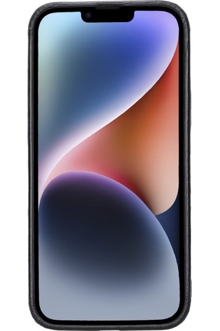 Apple Uyumlu iPhone 15 Plus Deri Arka Kapak Rock Rst1