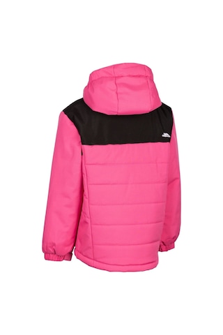 Trespass Trespass Halston - Kids Ski Unisex Çocuk Mavi Kayak Ceketi Mdd0 Pembe