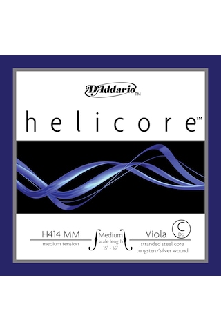 Daddarıo H414mm Vıola Tek Tel, Helıcore, C-do, Medıum Scale, Medıu Daddarıo H414mm Vıola Tek Tel, Helıcore, C-do, Medıum Scale, Medıu